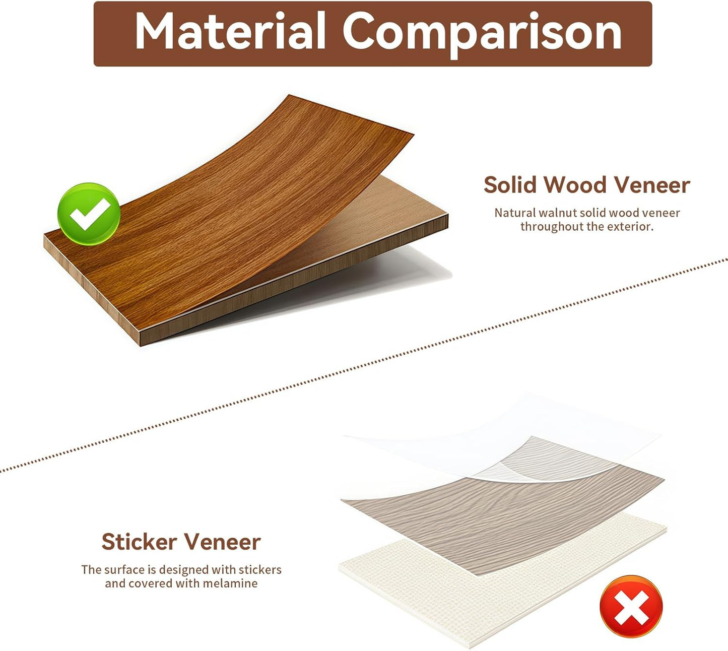 63" Sideboard Buffet Cabinet, Retro Accent Storage Cabinet with Push Latch Door Adjustable Shelf Modern Buffet Sideboard for Living Room, Kitchen, Entry (Walnut)